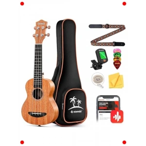 Doğal Renk Soprano Ukulele Başlangıç Seti
