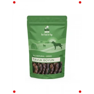 Doğal Tavuk Boyun Köpek Çiğnemeliği - Glutensiz, 100g