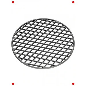 Dökme Der Barbekü Izgarası - Mühürleme Desenli