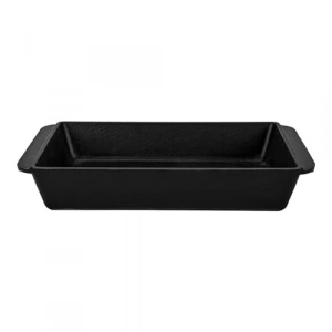 Döküm Dikdörtgen Rosto Tepsisi, 21x33 cm Ölçülerinde