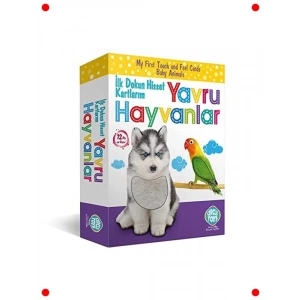 Dokun Hisset Yavru Hayvanlar Temalı Kumaş Kitap