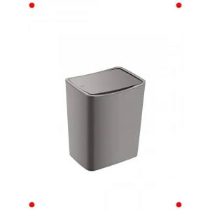 Dokunmatik Açılımlı Çöp Kovası - 20 Litre, Bej