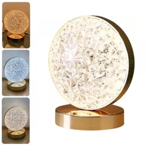 Dokunmatik Dimerli Led Masa Lambası, 3 Mod Renk, Gece Işığı