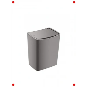 Dokunmatik Kapaklı Çöp Kovası, 20 Litre, Bej