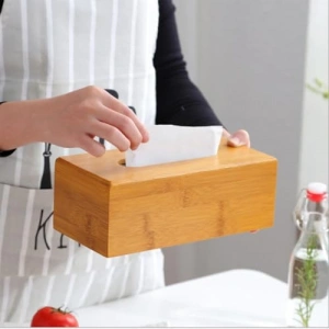 Doldurulabilir Kapaklı Ahşap Peçetelik, Kolay Kullanım