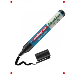 Doldurulabilir Tahta Kalemi, Kesik Uç, Siyah