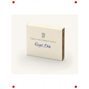 Dolma Kalem Kartuşu 6lı Set - Kraliyet Mavi