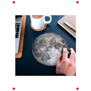 Dolunay Tasarımlı Mousepad, Hediye İçin İdeal
