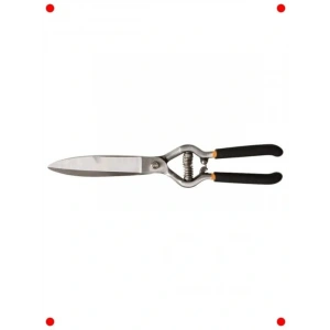 Dövme Çelik Ergonok Çim Makası, Siyah