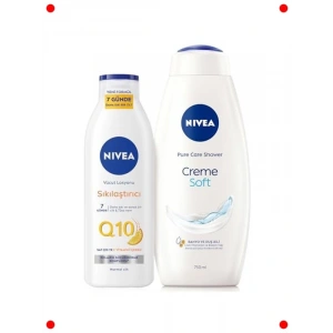 Duş Jeli ve Sıkılaştırıcı Vücut Losyonu Seti