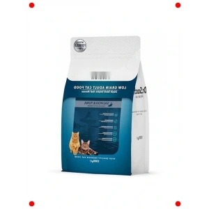 Düşük Tahıllı Somon & Ton Balıklı Yetişkin Kedi Maması 1 kg