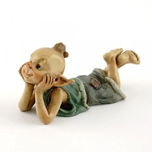 Düşünceli Peri Heykeli, Mini Bahçe Süsü için