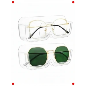 Duvara Monte Plastik Gözlük Düzenleyici Stand (2 Adet)