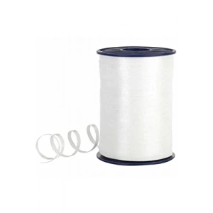 Düz Şerit Rafya, 200 metre, 8 mm, balon süslemeleri için