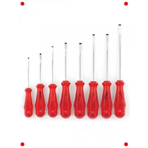 Düz Uçlu Tornavida Seti, 8 Parça