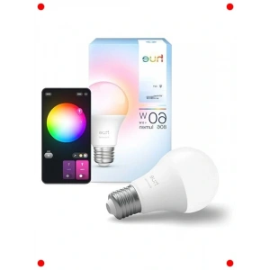 E27 Akıllı RGB Ampul 8W - Renkli Işık (806 Lümen)