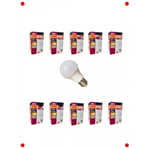 E27  Ampul Seti - Sıcak Sarı Işık (10 Adet)