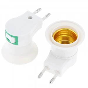 E27 Anahtarlı Lamba Duyu, Takılan 2 Adet Set