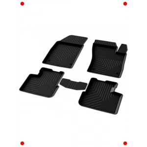 Egea Cross Uyumlu 4D Havuzlu Kauçuk Paspas (2020+)