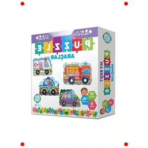 Eğitici Araç Puzzle Seti