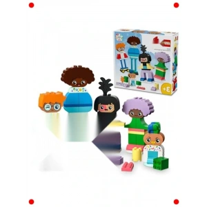 Eğitici Yapım Seti: Duygulu İnsan Figürleri (71 Parça)