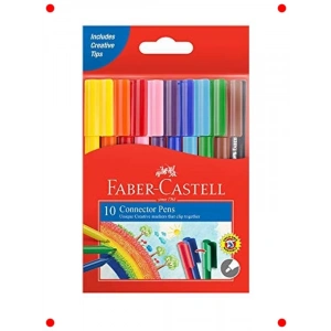 Eğlenceli Keçeli Kalemler 10 Renk Seti