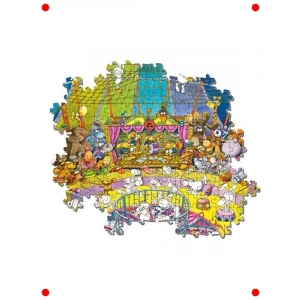 Eğlenceli Sirk Temalı Puzzle - 1000 Parça