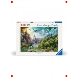 Ejderha Krallığı Yapboz - 3000 Parça Fantazi