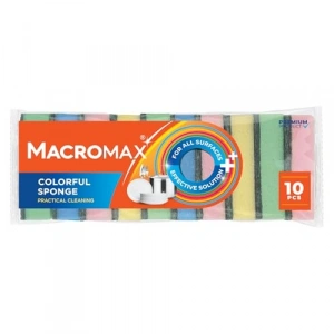 Ekonomik Paket 10lu Bulaşık Süngeri, Çok Amaçlı Kullanım