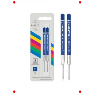 Ekonomik Tükenmez Kalem Yedekleri (2li) - Mavi M Uç