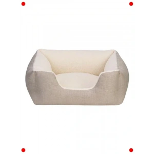 Ekru Kedi & Köpek Yatağı S 50x60cm