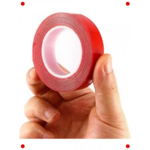 Ekstra Güçlü Çift Taraflı Şeffaf Yapışkan Bant
