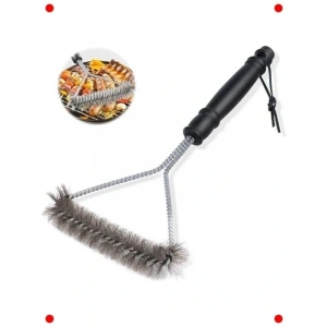 Ekstra Uzun Paslanmaz Çelik Izgara Tezleme Fırçası