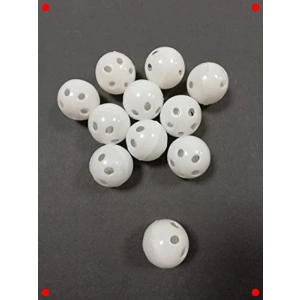 El İşi Oyuncak İçin Beyaz Çıngırak Zili (10 Adet)