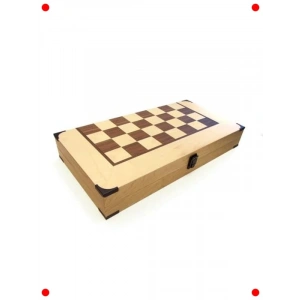 El Yapımı Dekoratif Ahşap Tavla Seti