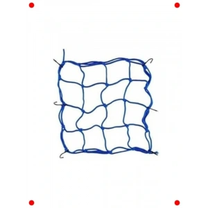 Elastik Bagaj Filesi - Kask ve Eşya Sabitleme (40x40cm)