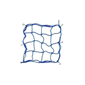 Elastik Mavi Kask Filesi 40x40 cm - Eşya Taşımak için Güçlü Destek