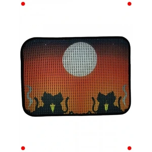 Elekli Kedi Tuvalet Önü Paspası 60x45 cm