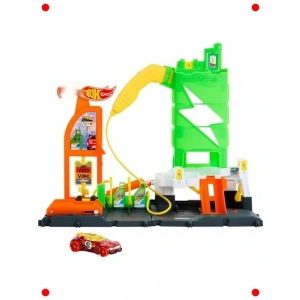 Elektrikli Araç Şarj İstasyonu Oyun Seti ve Araç