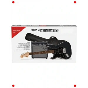 Elektro Gitar Başlangıç Seti (HSS, Defne Klavye)