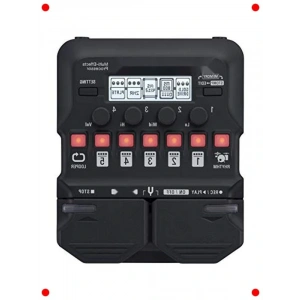 Elektro Gitar Çoklu Efekt Pedalı - Amfi Simülörlü