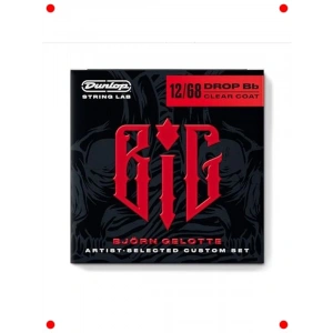 Elektro Gitar Teli, Drop D, Yüksek Çekim (12-68)