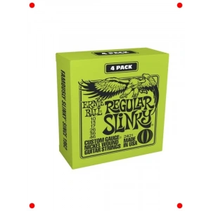 Elektro Gitar Teli Seti 4lü Paket - Nikel Sargı (10-46)