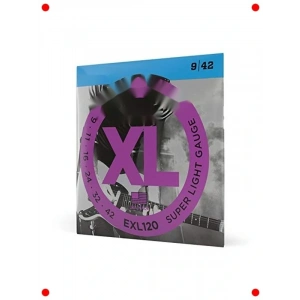 Elektro Gitar Teli Seti - Nikel Sargılı (9-42)