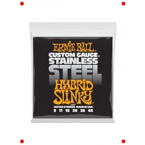 Elektro Gitar Teli Seti (Paslanmaz Çelik 9-46)