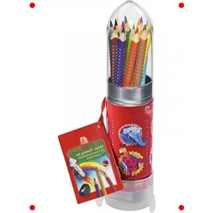 Ergonomik Boya Kalem Seti - 15 Canlı Renk