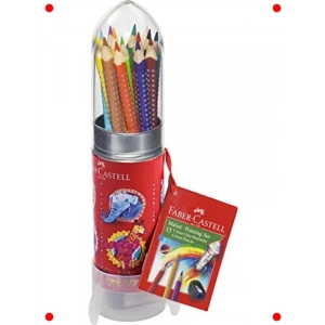 Ergonomik Boya Kalem Seti - 15 Canlı Renk