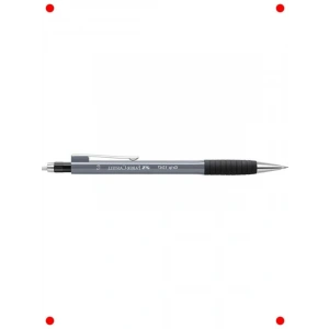 Ergonomik Versatil Kalem 0.7 mm, Gri - Uzun Silgi