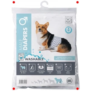 Erkek Köpekler İçin Yıkanabilir Külot, XXL Beden