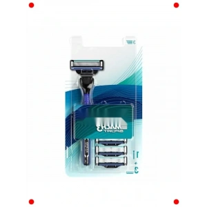 Erkek Tıraş Makinesi ve 3 Yedek Bıçak